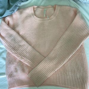 Light Pink Cropped Sweater